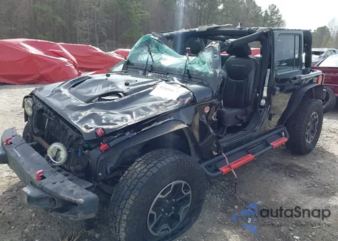 2015 Jeep Wrangler Unlimited Rubicon Hard Rock из США, поврежденный, VIN 1C4BJWFG7FL711036